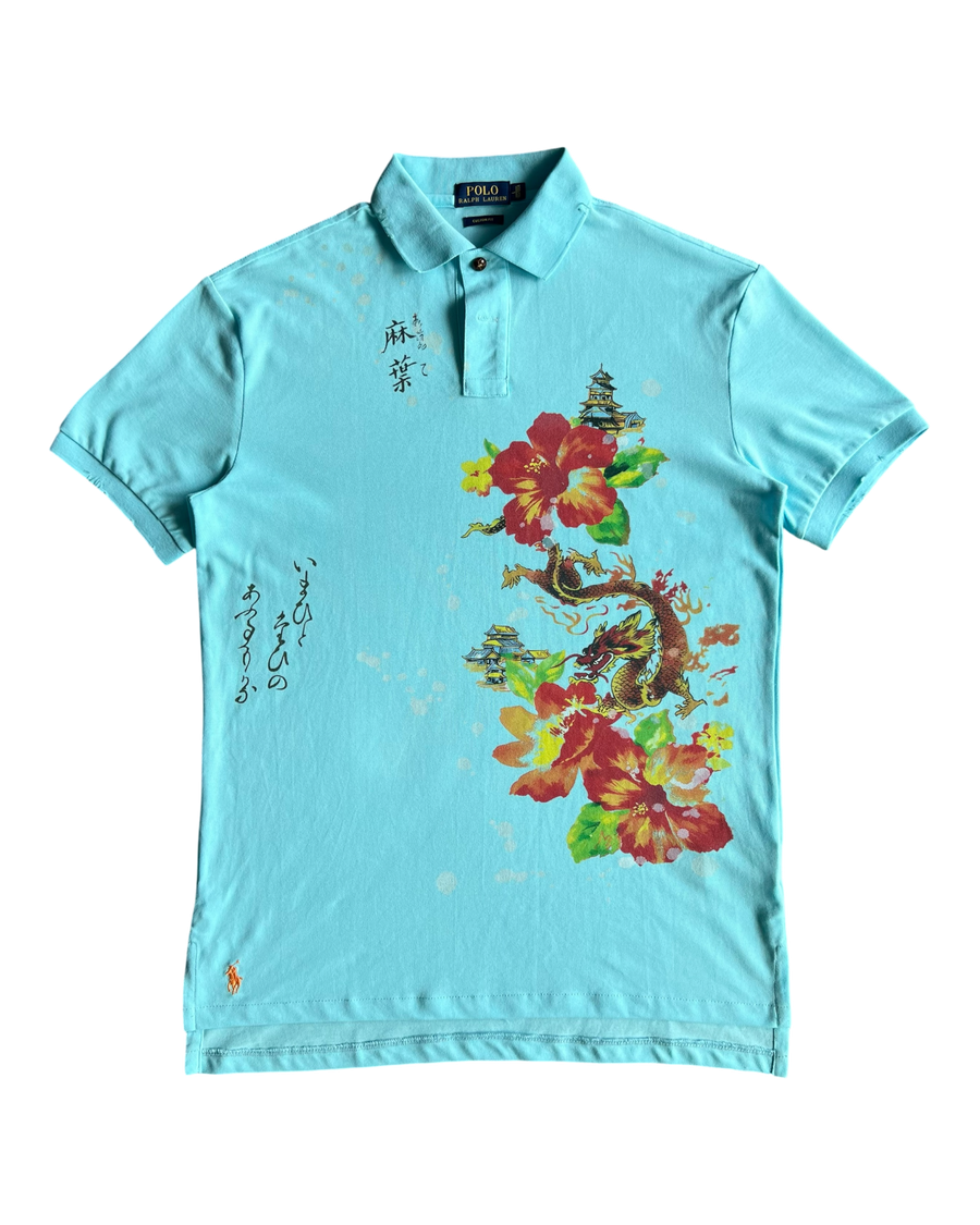 Ralph Lauen Hibiscus Polo
